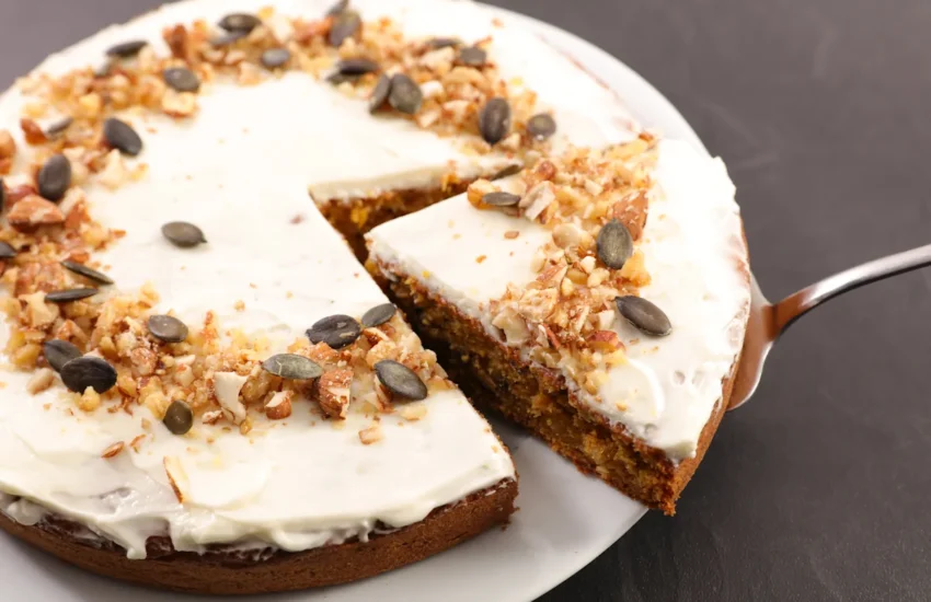 Un carrot cake healthy à l'avoine