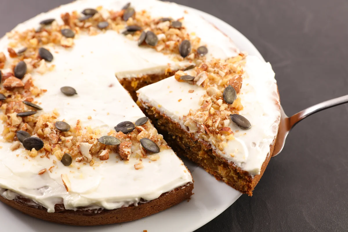 Un carrot cake healthy à l'avoine