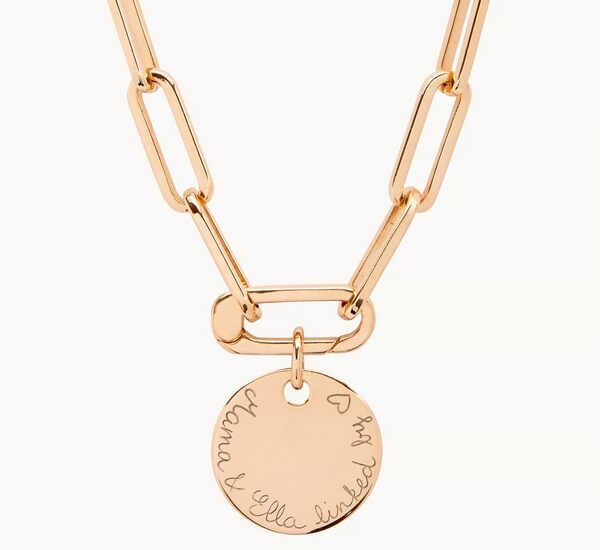 collier personnalisé merci maman